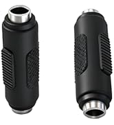 IMIYORE 10pcs DC Power Connector Adapter, 5.5mmx2.1mm Barrel Connector 12V Female to Female Power...