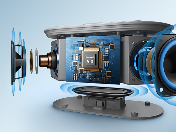 clock with wireless charger