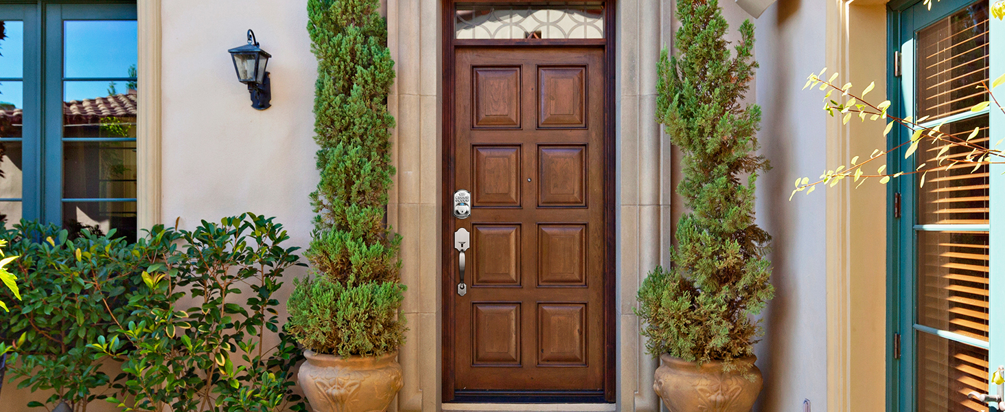 Suitable for front doors, side doors, basements, and storage rooms