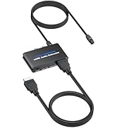 CAMWAY eARC/ARC Audio Extractor - eARC/ARC to Optical RCA 3.5mm Adapter, Support Dolby Digital DT...