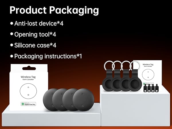 air tags-4 pack android