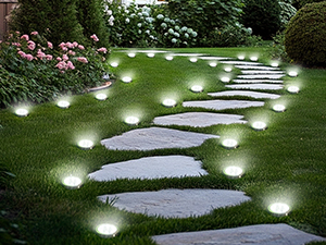 solar disc lights