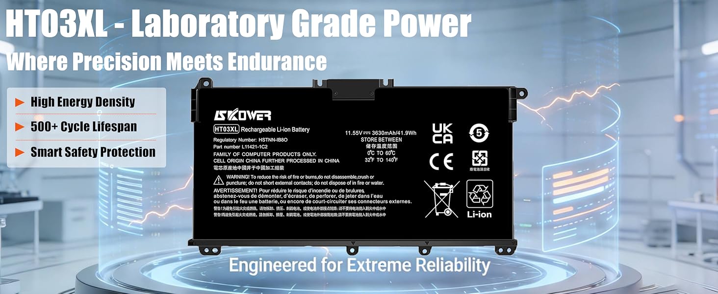 ht03xl battery for hp