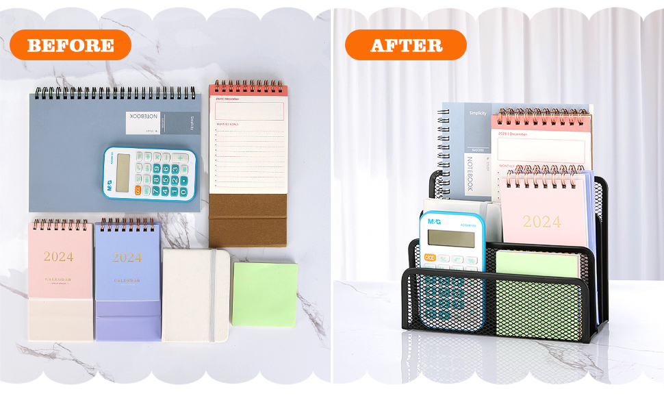 2 Pieces Desk Mail Organizer 4