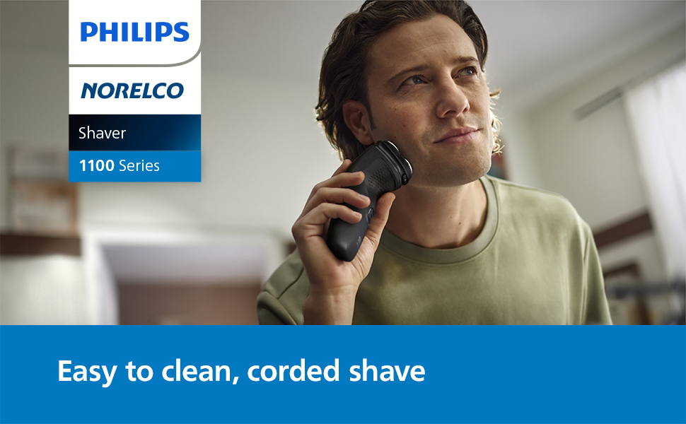 Philips Norelco Shaver 1100 Corded Only Shaver, S1016/90