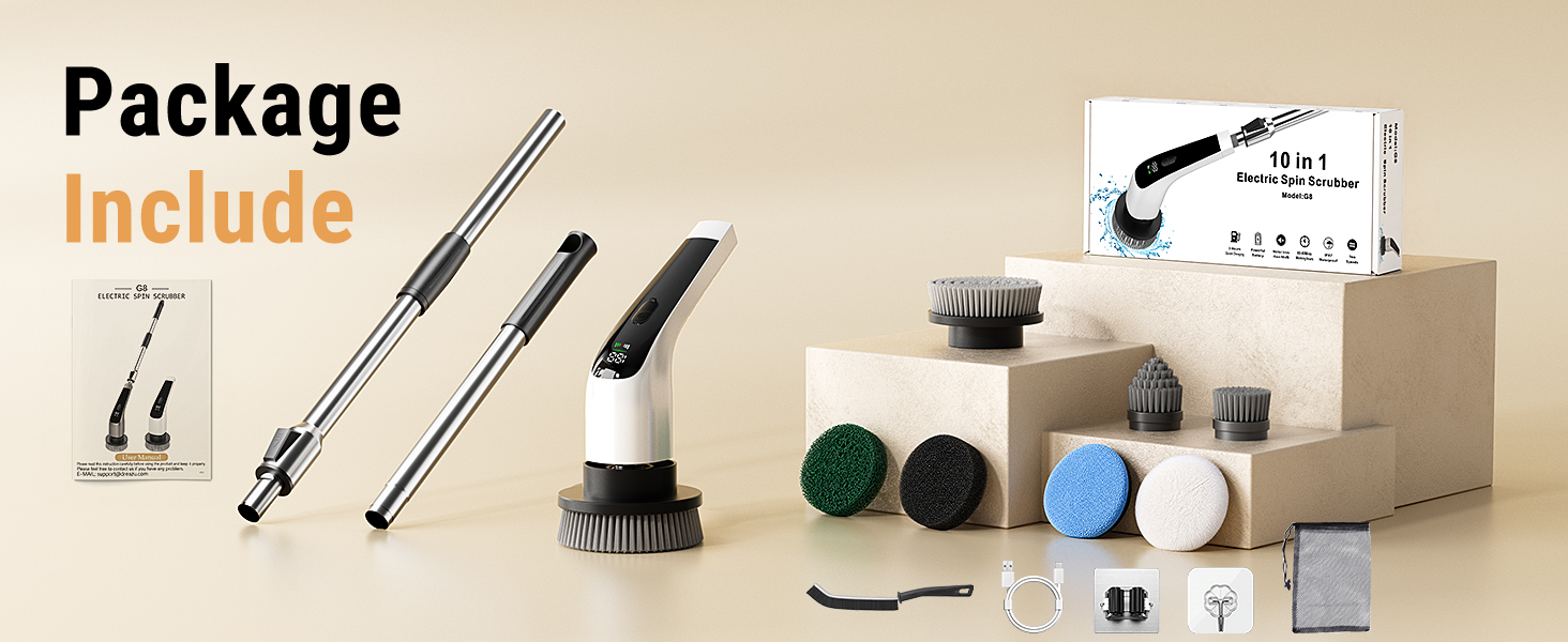 Electric Spin Scrubber