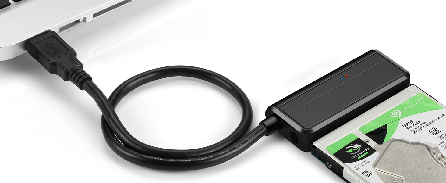 USB 3.0 to SATA III Internal Hard Drive Reader for 2.5&amp;#34; SSD/3.5&amp;#34; HDD