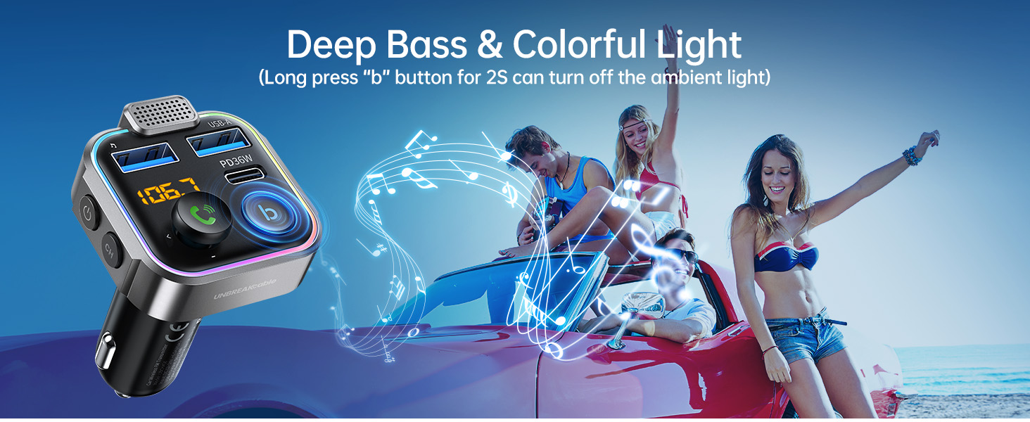 Deep Bass Colorful Light