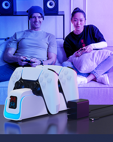 ps5 controller charger with adapter