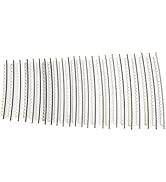 24Pcs Guitar Fret Wire Set 2.7mm Cupronickel Fretwire Replacement with Bright Tone for Guitar Rep...