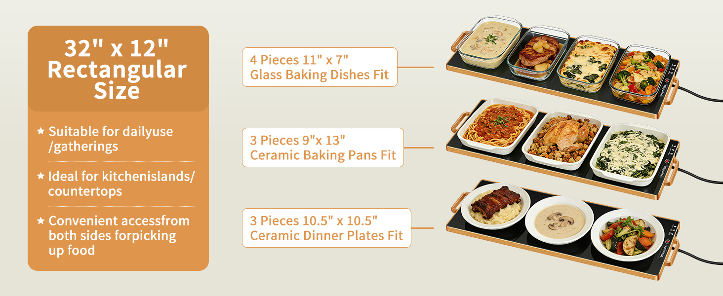 Electric Warming Tray