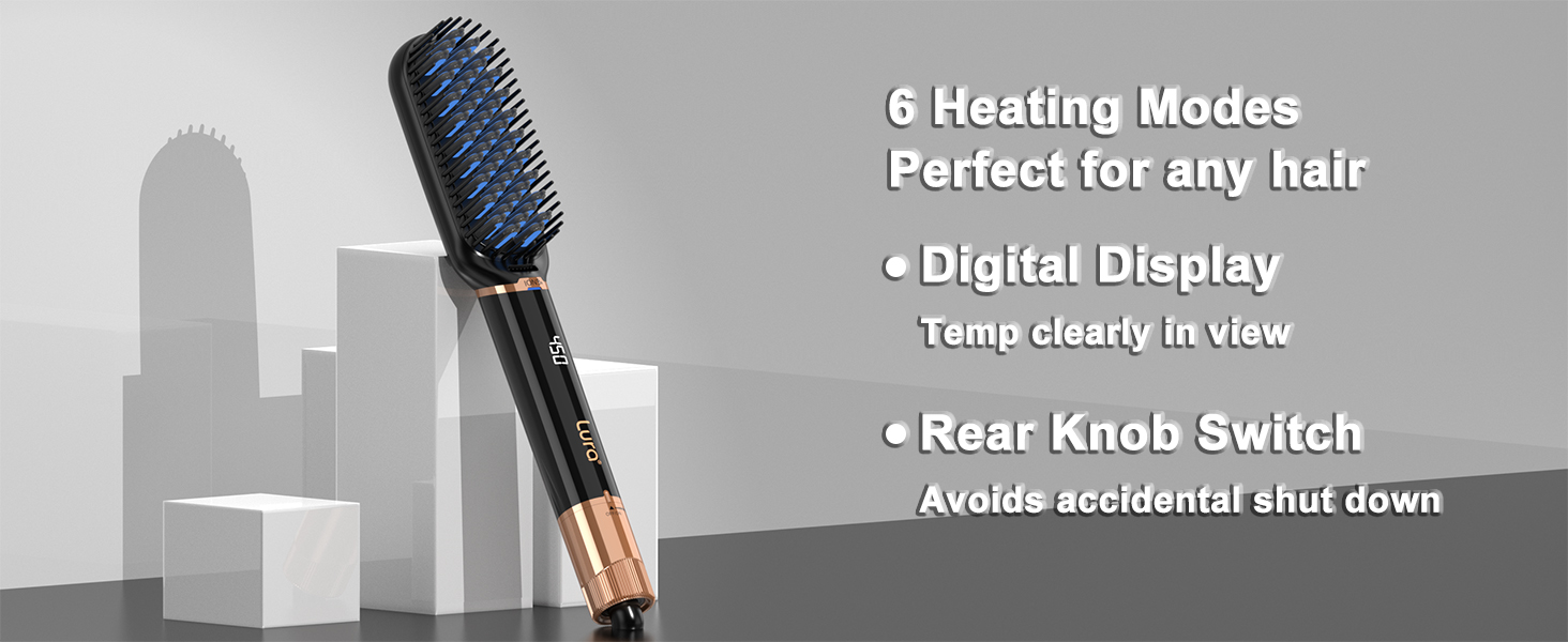 flat iron brush