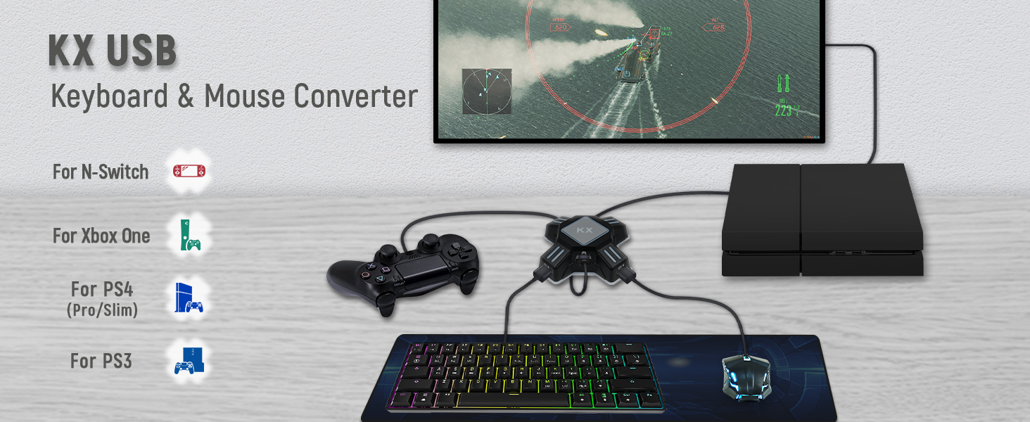 KX USB Keyboard &amp;amp; Mouse