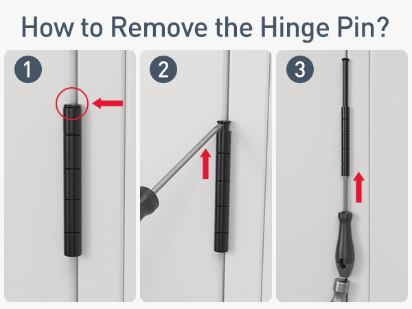 How to Remove the Hinge Pin?