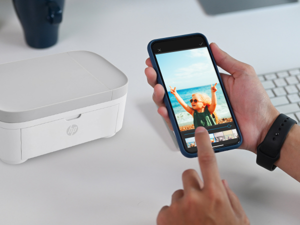 HP Sprocket Studio Plus WiFi Printer – Wirelessly Prints 4x6” Photos from Your iOS & Android Device