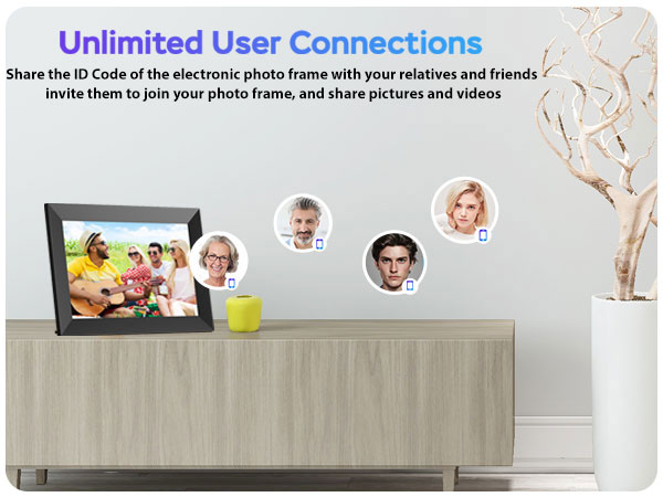 electronic photo frames with wifi