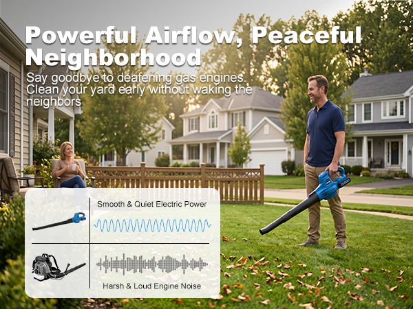 weed blower grass clippings cleaner air duster electric broom alternative yard cleanup machine