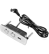 Okin Recliner Replacement Parts, 2 Button Hand Control Handset 5 pin Plug with USB, Lift Chair Co...