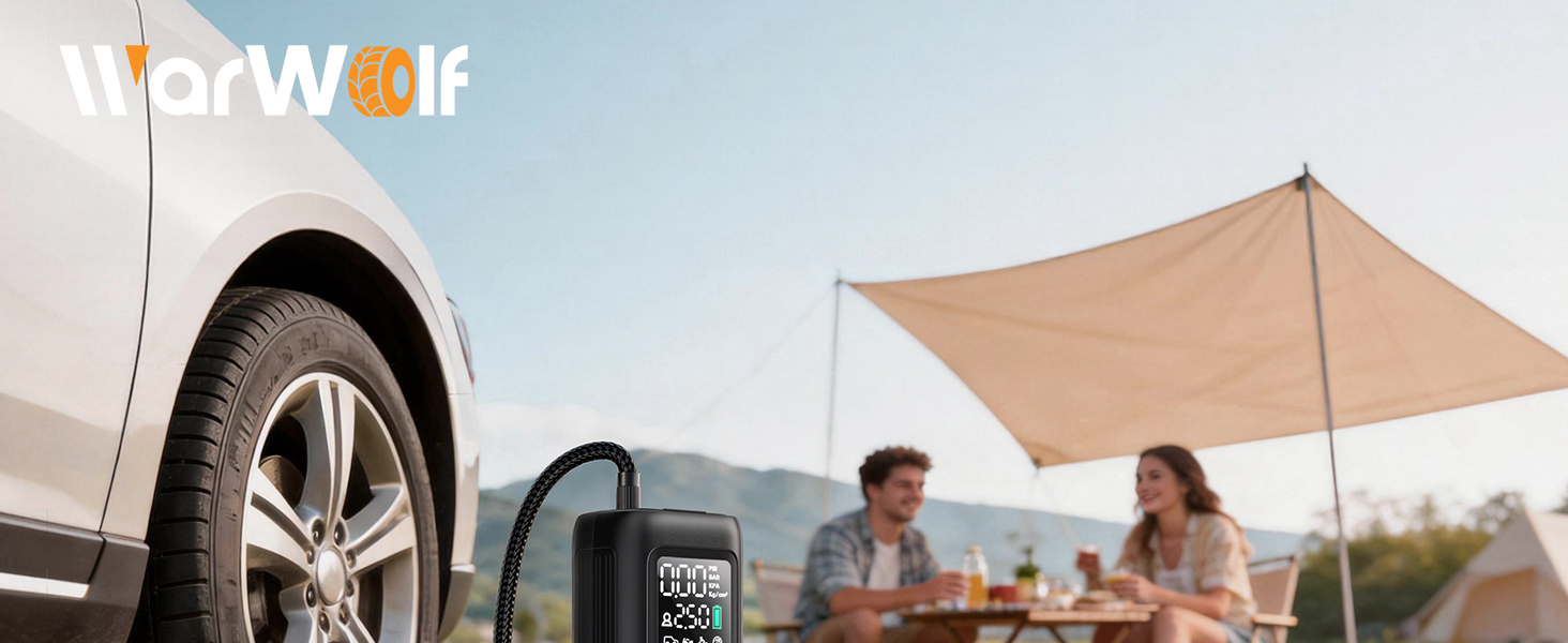 WARWOLF 160PSI Tire Inflator