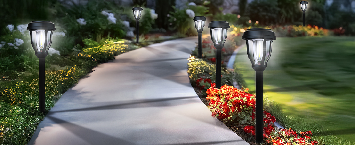 12 Pack Solar Lights Outdoor