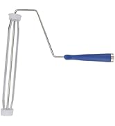 Roller Frame, Wire Roller Frame, Ergonomic Handle High Strength Paint Roller Frame for Home, Pain...