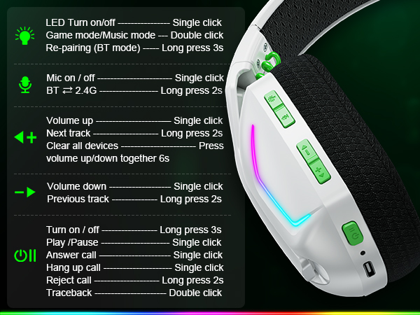 wireless gaming headset