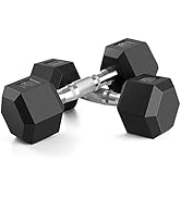 Portzon 8 Colors Options Compatible with Set of 2 Rubber Dumbbell Weight, Anti-Slip, Anti-roll, H...
