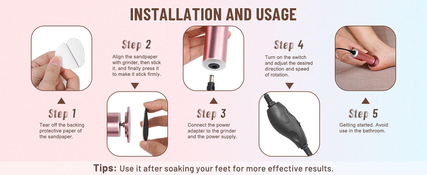 electric foot filer