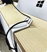 White cable tray with clamp