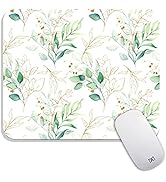 Armanza Square Mouse Pad Pretty Leaves, Personalized Premium-Textured Custom Mouse Mat Design, Wa...