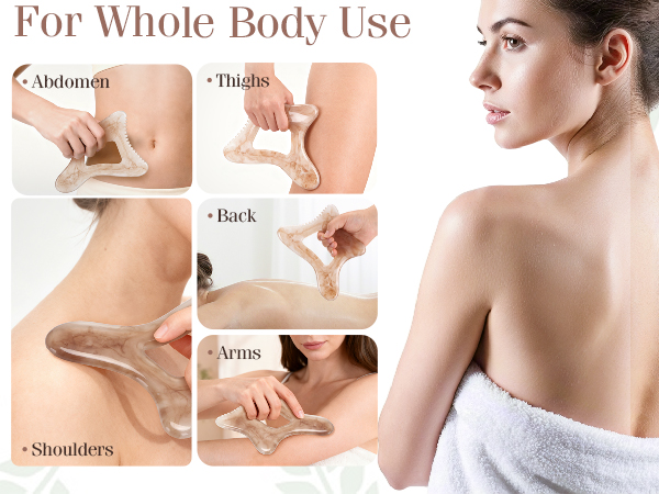Body Gua Sha Tool lymphatic drainage tool cellulite massage tool