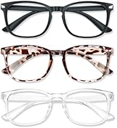 WINTOO Blue Light Glasses for Woman Men | 99% Blue Light Blocking Glasses for Computer Gaming TV ...