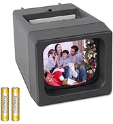 35 mm Film &amp; Slide Viewer, 2X LED Illuminated Viewing Slide Projector for Old Slides and 35mm Fil...