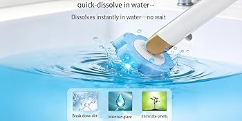 toilet wand refills with cleaner