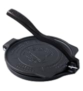 A cast-iron pan for tortillas.