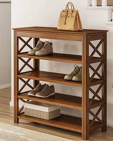 5 tier shoe rack