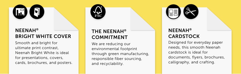 Neenah 65 lb Cardstock