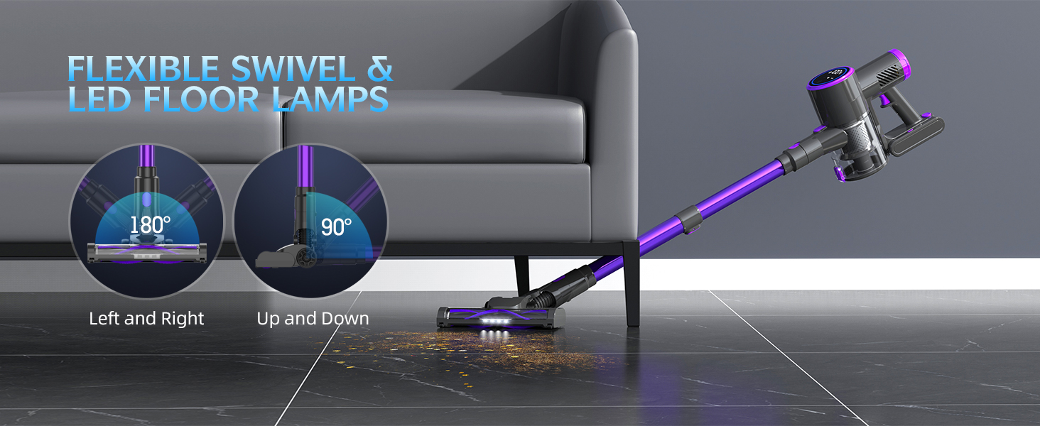 FLEXIBLE SWIVEL &amp; LED FLOOR LAMPS