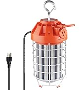 Dephen 130W LED Temporary Work Light-18200Lumen Construction Lights 5000K LED Work Lights Linkabl...