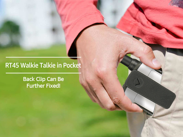 rechargeable walkie talkies portable 2 way radio for adults long range