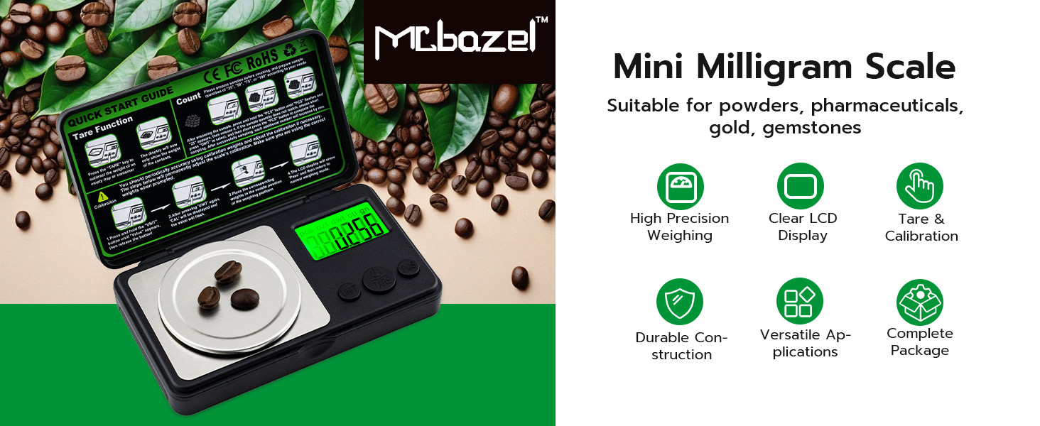 Mcbazel Mini Milligram Scale