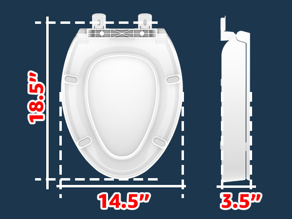 Ccbello toilet seat risers