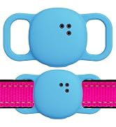 DDJ Cat Collar Case for Tile Life360 Sticker (2024) Tracker, 2-Pack Silicone Anti-Lost Protective...