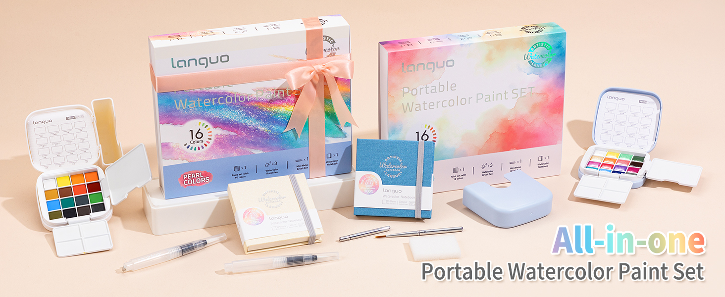 Watercolor Paint Set
