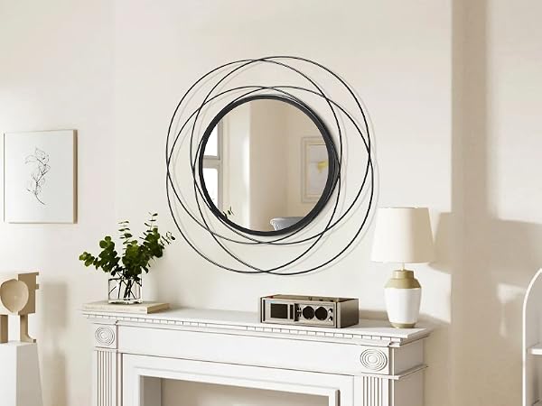 Round Art Wall Mirrors