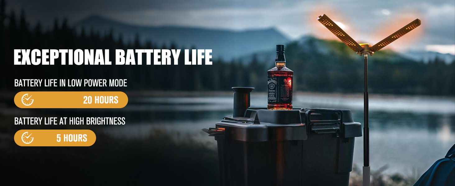 camping lights rechargeable