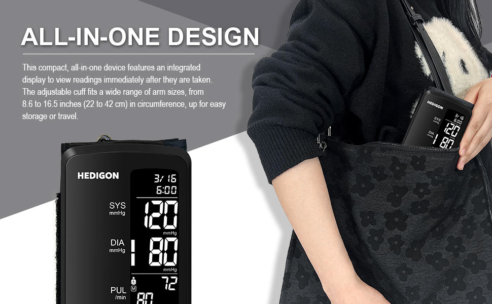 One-Piece Design BP Monitor detail 03