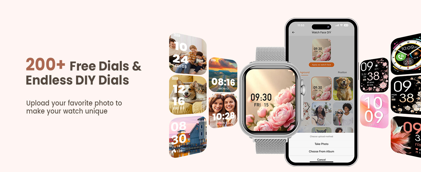 Free Watch Faces Online and DIY Dials