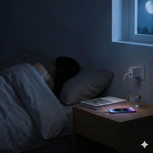 safe overnight smart ic chip temperature control usb charger block