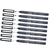 Maikedepot Micro-line Pens 8 Size Fineliner Ink Pens Black Drawing Pens Waterproof Precision Ink ...
